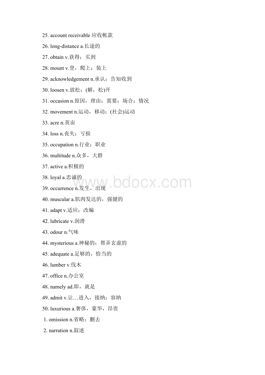 商务英语常用词汇doc.docx_第2页