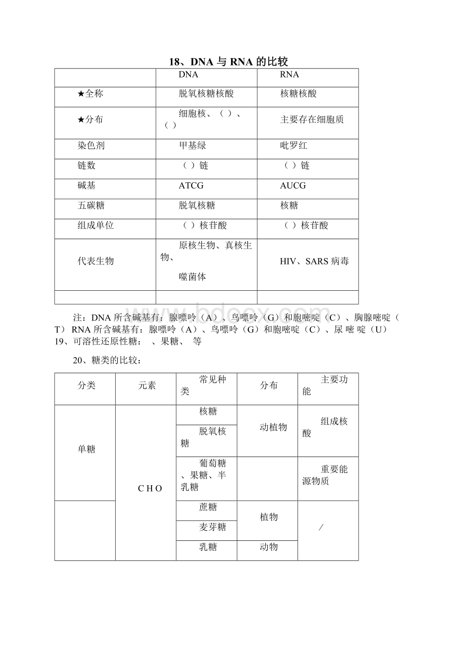 生物第一轮复习知识点填空.docx_第3页