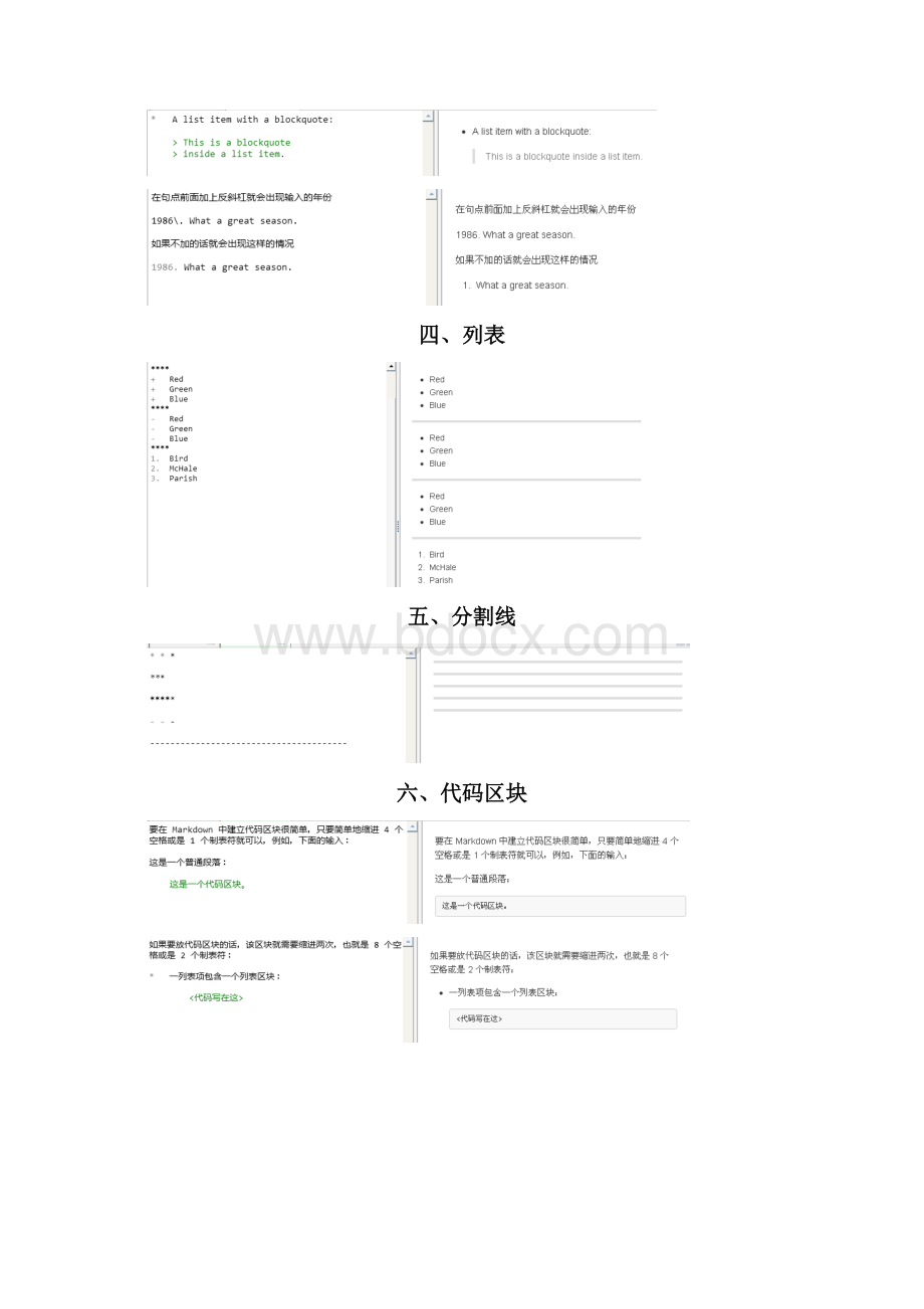 完整版markdown图文语法记录大全.docx_第3页