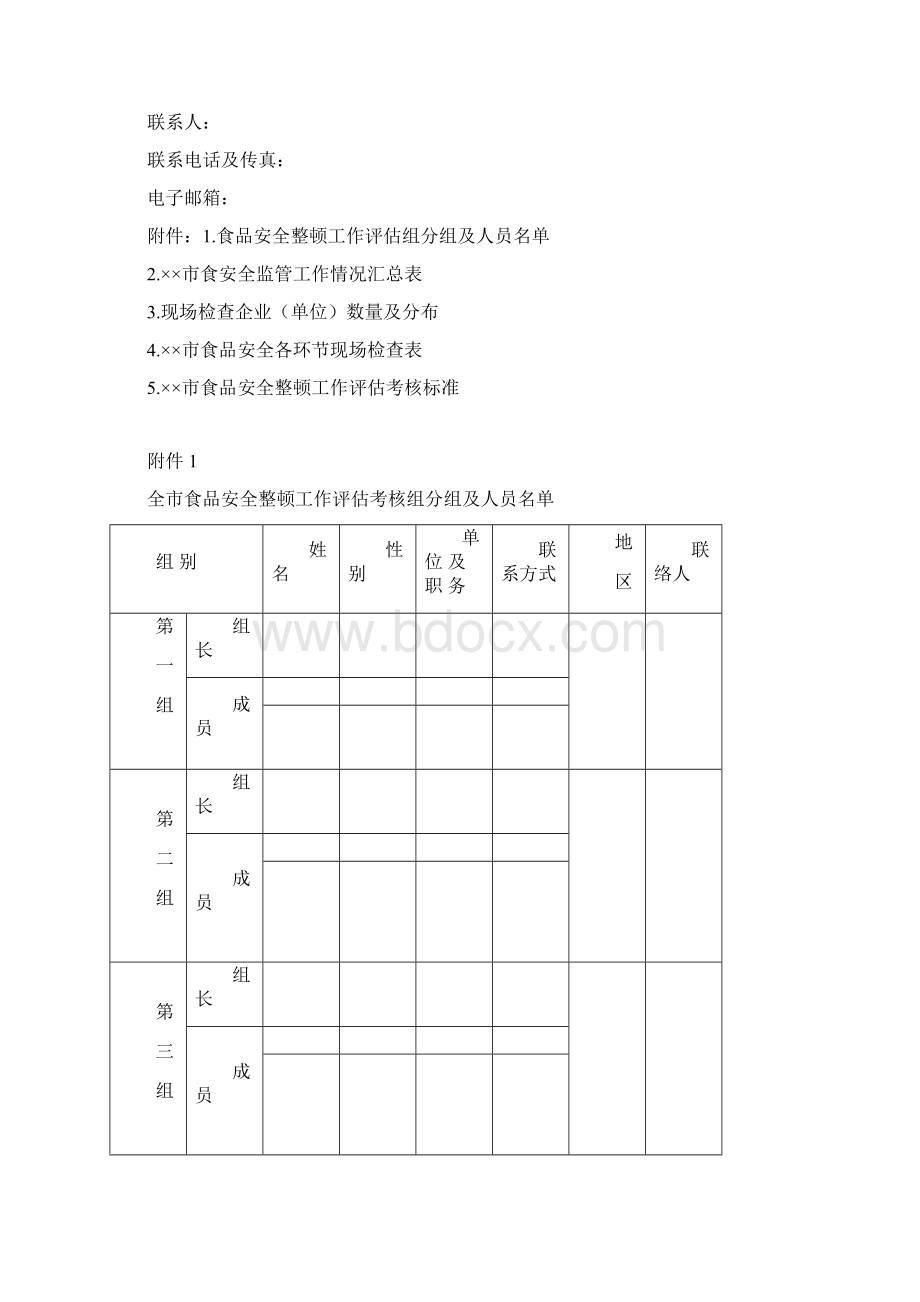 食品安全整顿督查方案.docx_第3页