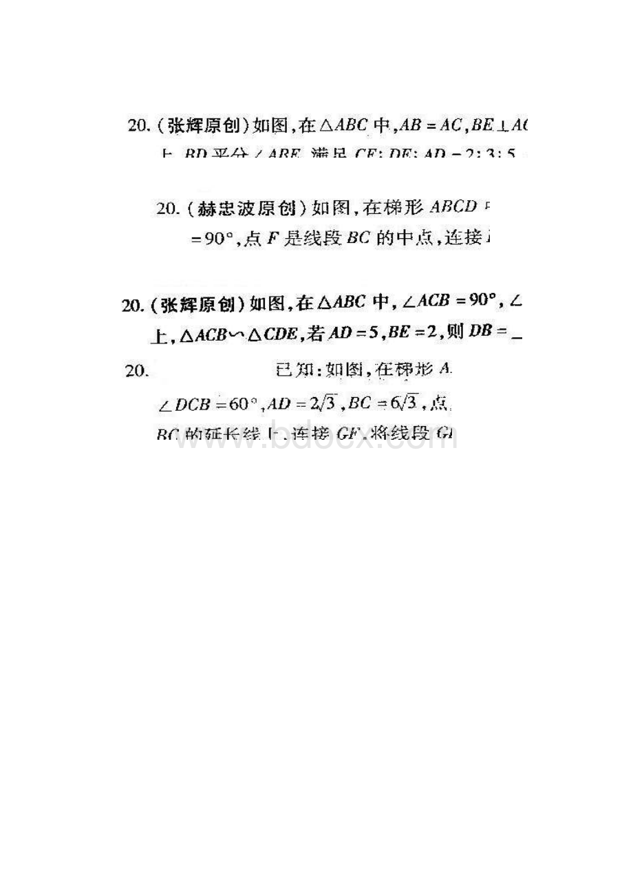 中考20题专项练习榜含答案.docx_第2页