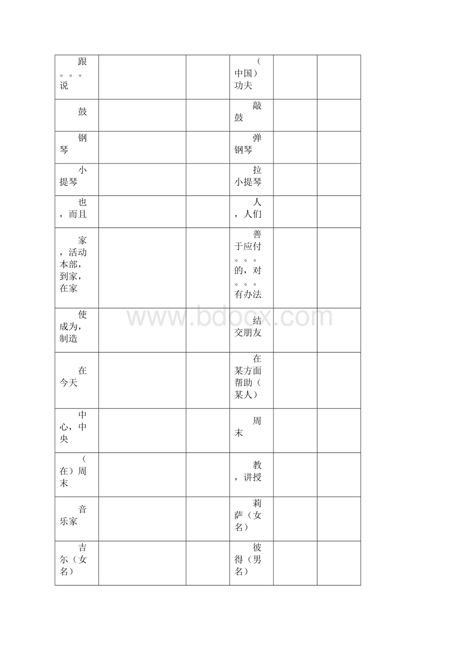 人教版英语七年级下册单词表.docx_第2页