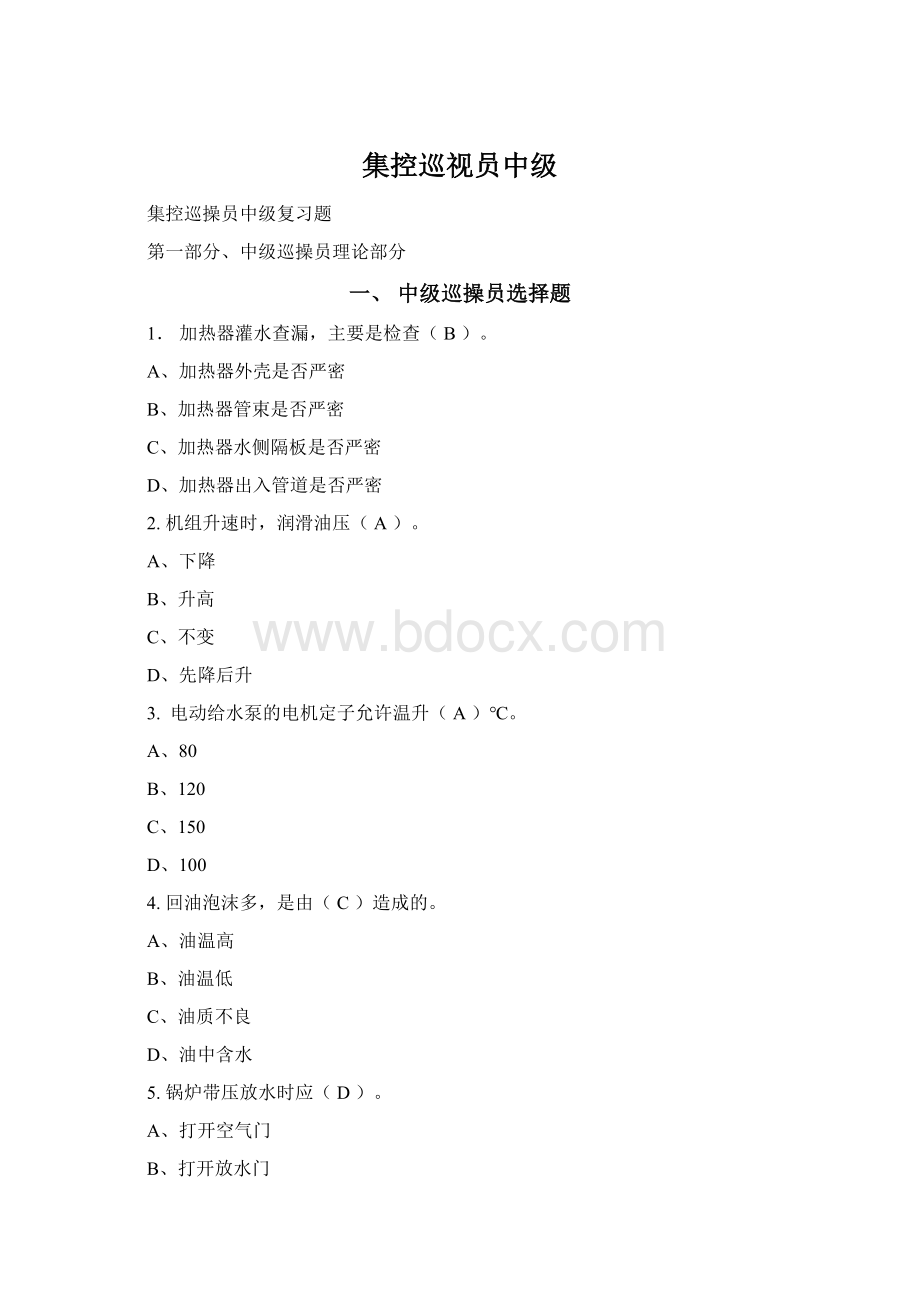 集控巡视员中级.docx_第1页