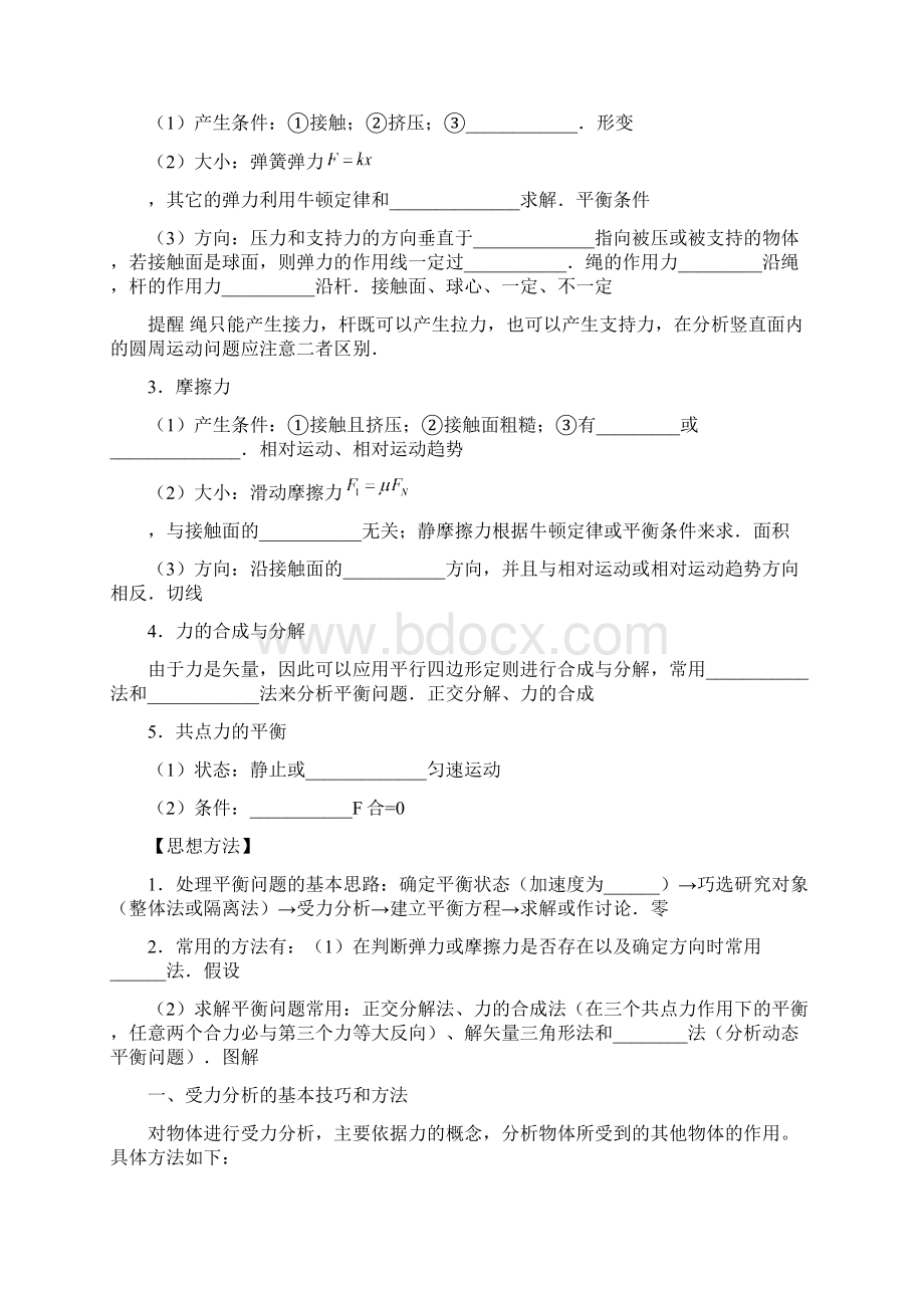 专题一受力分析与物体平衡.docx_第2页