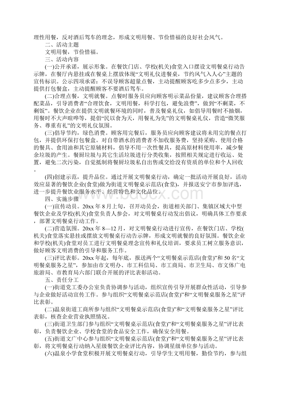 社区文明餐桌活动方案.docx_第2页