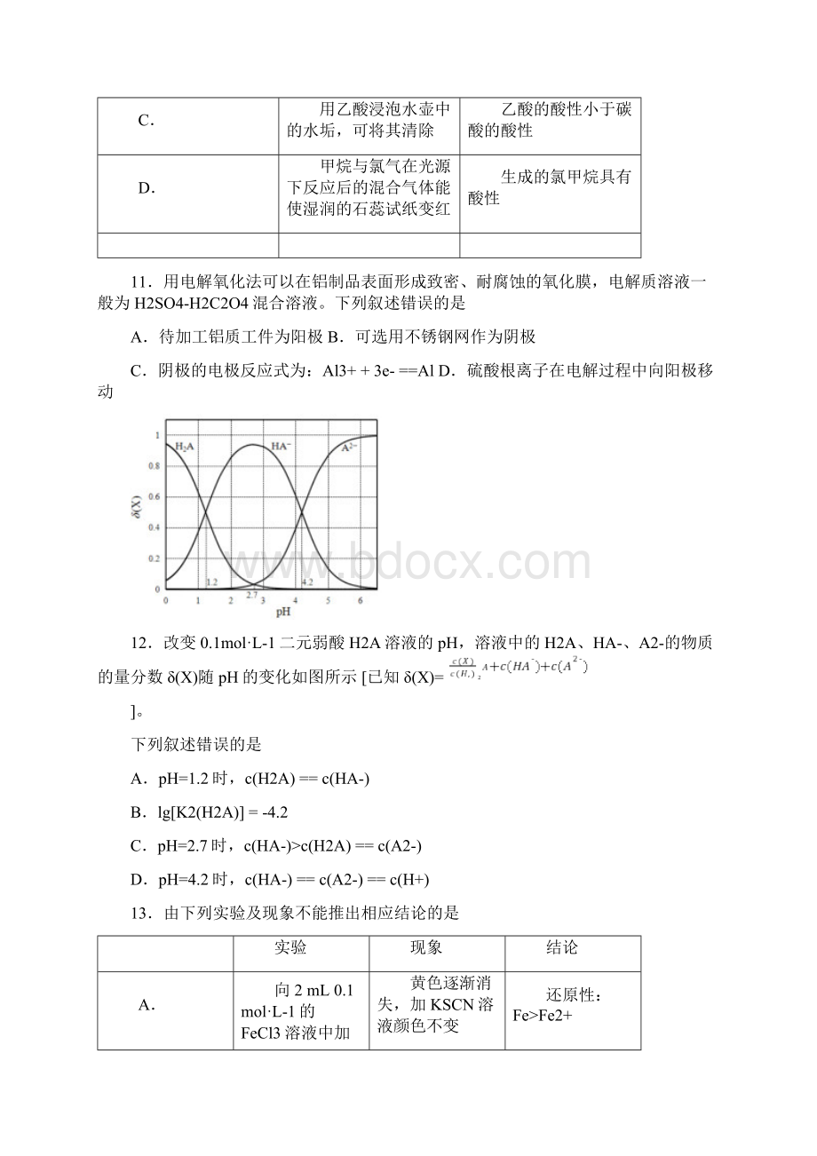 高考全国理综2化学试题与答案.docx_第2页