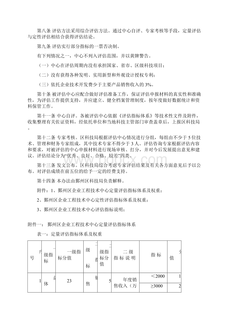 宁波市企业技术中心评估考核办法.docx_第2页