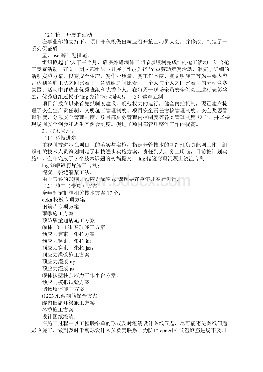 项目管理专业技术工作总结.docx_第3页