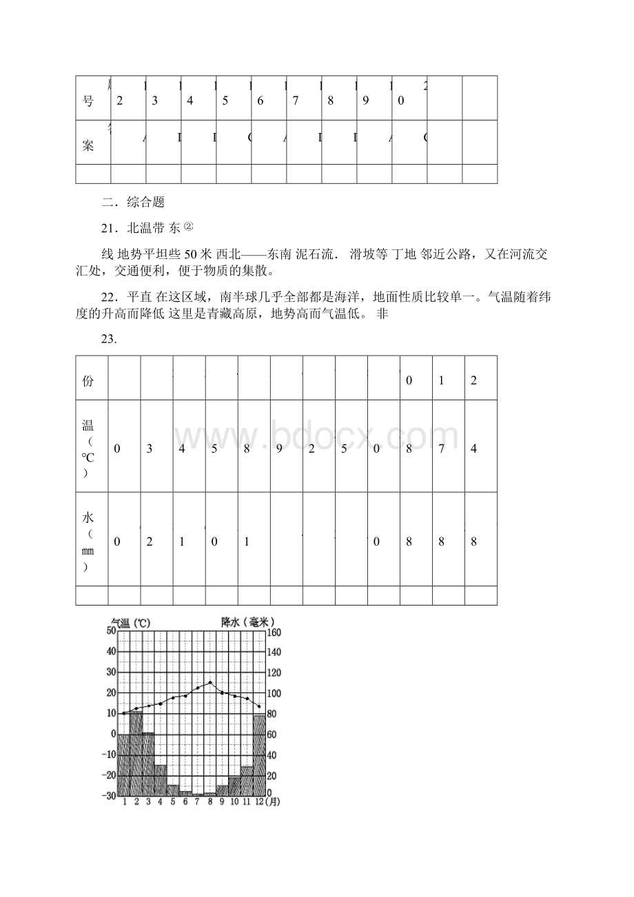 地理考标及练习答案.docx_第2页