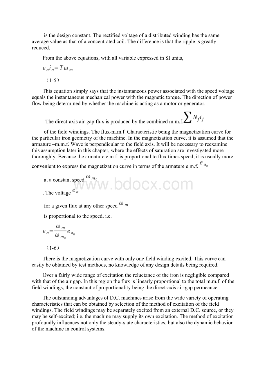 DC Motor直流电机中英文翻译.docx_第3页