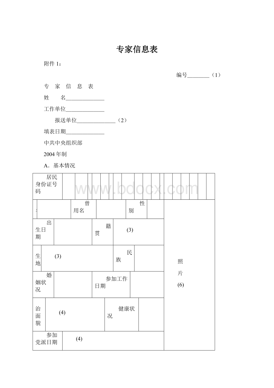 专家信息表.docx_第1页