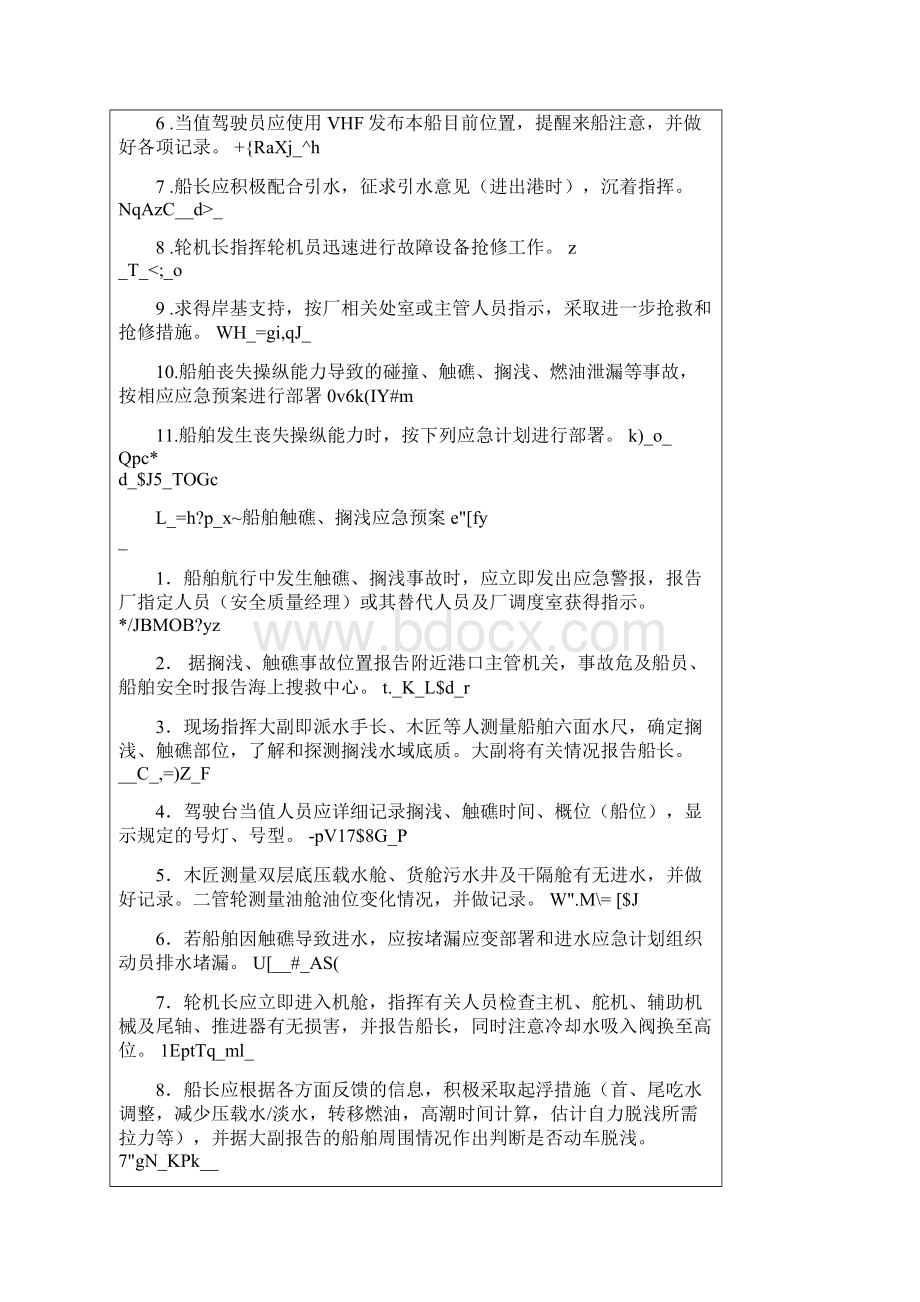 船舶各种应急预案及应急计划1.docx_第2页