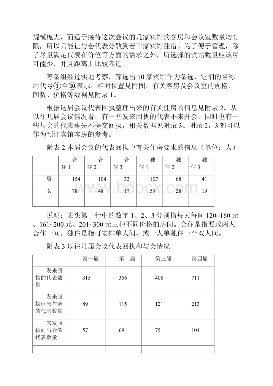 会议筹备的轮见09数学建模论文.docx_第2页