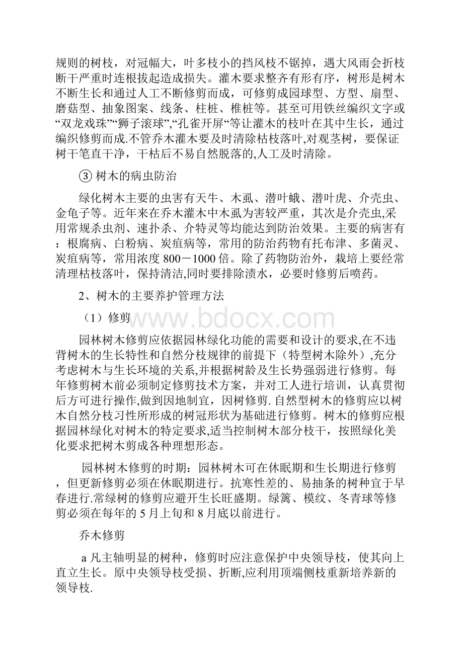 苗木养护管理技术方案.docx_第2页