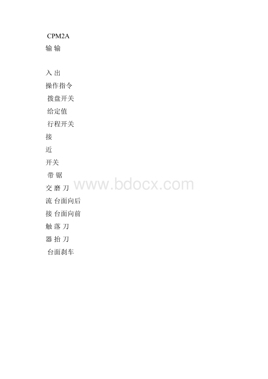 机电控制与可编程序控制器课程设计.docx_第2页