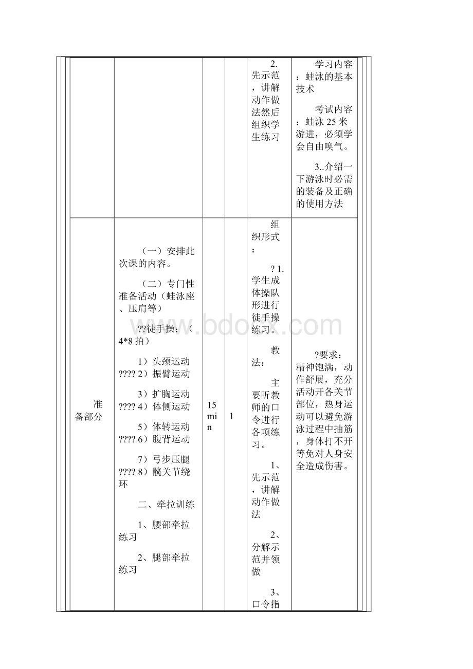 蛙泳教案第一课.docx_第2页