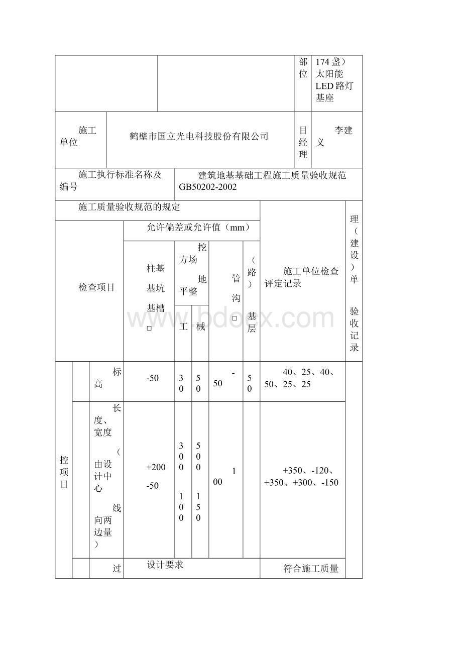 太阳能路灯验收记录表格.docx_第2页