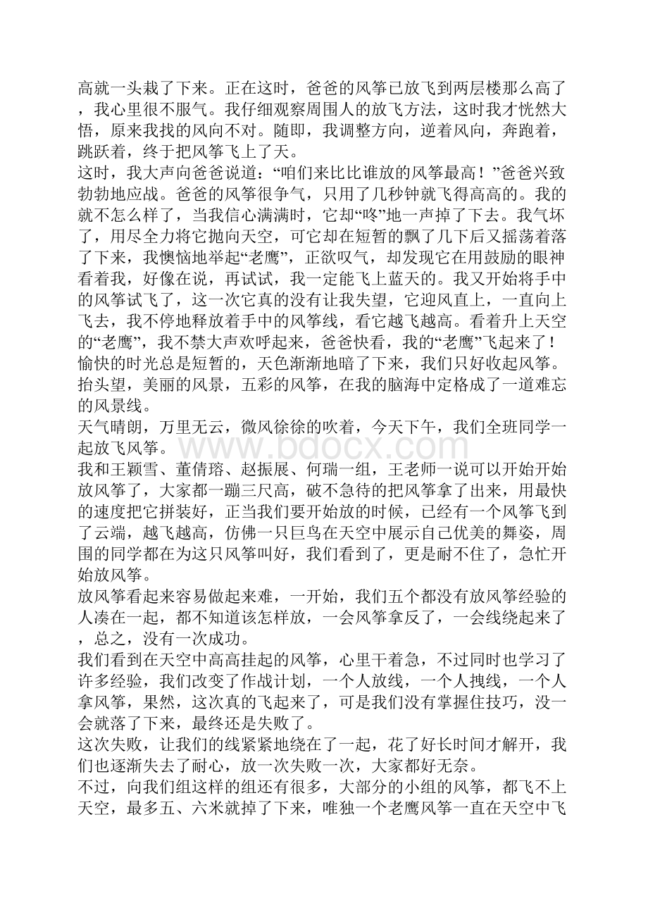 放风筝初中作文范文.docx_第2页