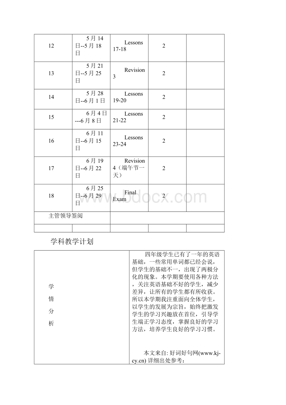 最新四年级第二学期冀教版英语精华版docx.docx_第2页