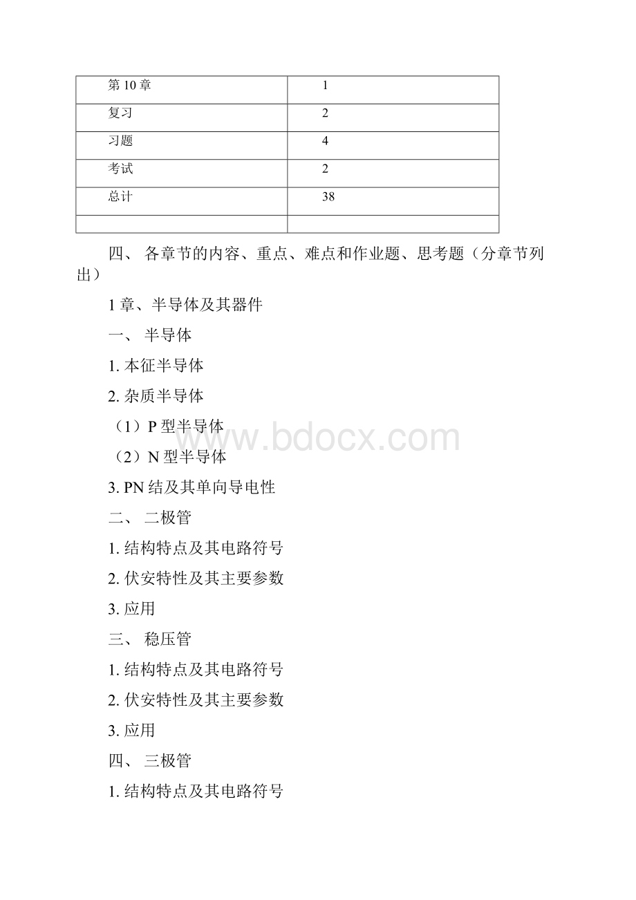 函授专升本课程复习资料电气工程电子技术基础自学指导书.docx_第2页