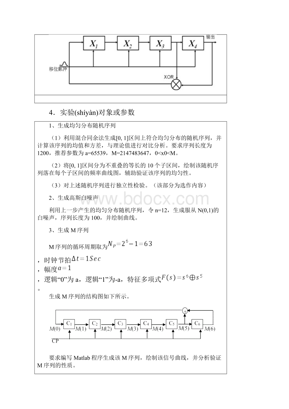 实验1白噪声和M序列的产生.docx_第3页