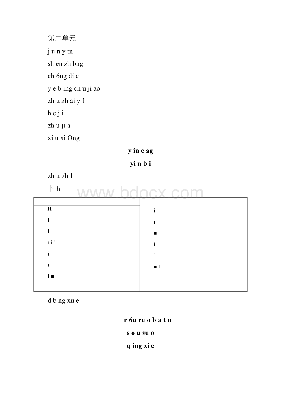 小学四年级语文生字表默写含田字格.docx_第3页