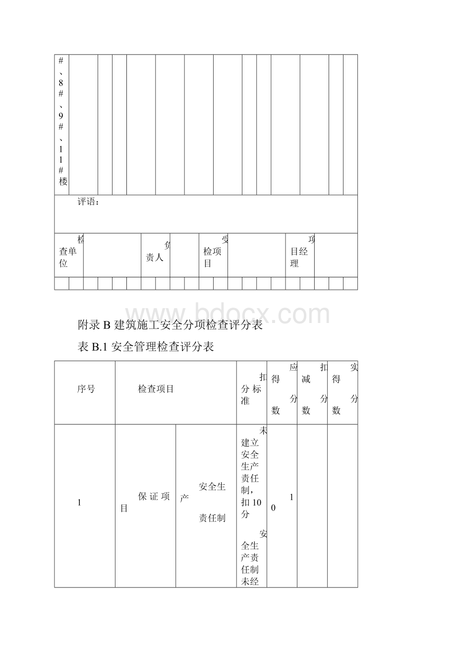 《建筑施工安全检查标准》检查评分表.docx_第2页