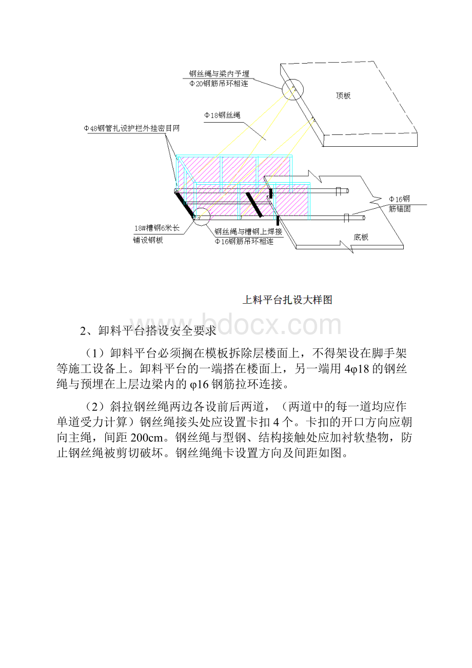 悬挑上料平台方案.docx_第2页