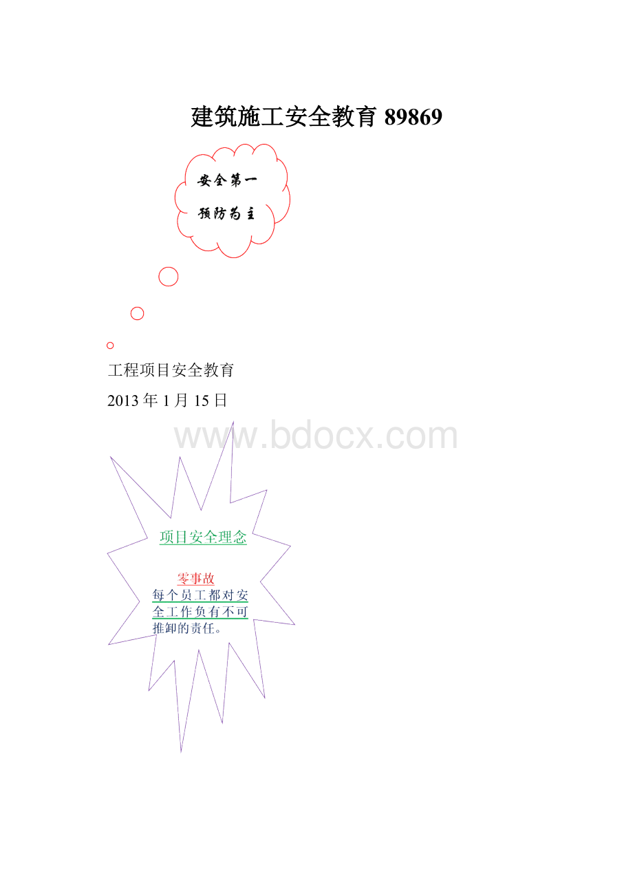 建筑施工安全教育89869.docx_第1页