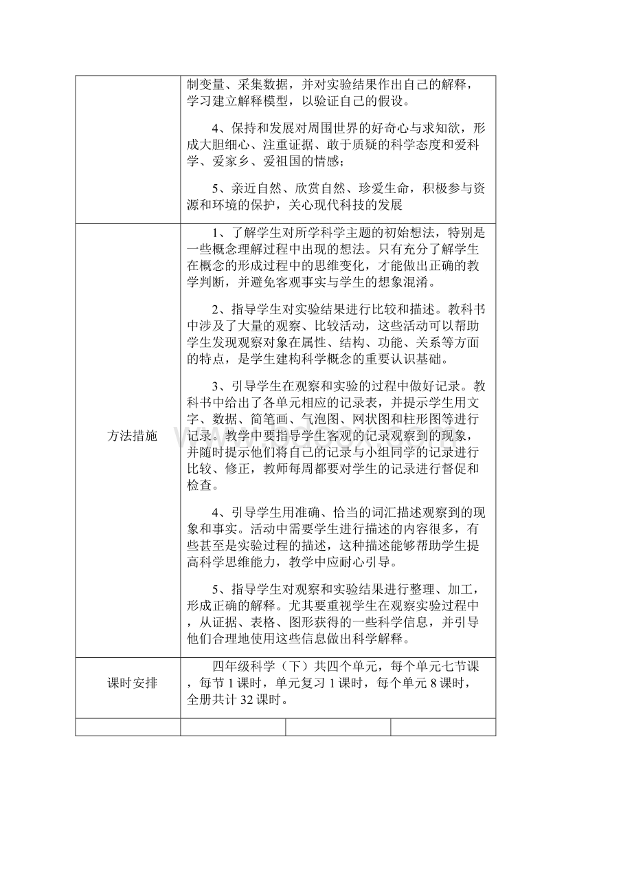 教科版科学四年级第一单元.docx_第2页