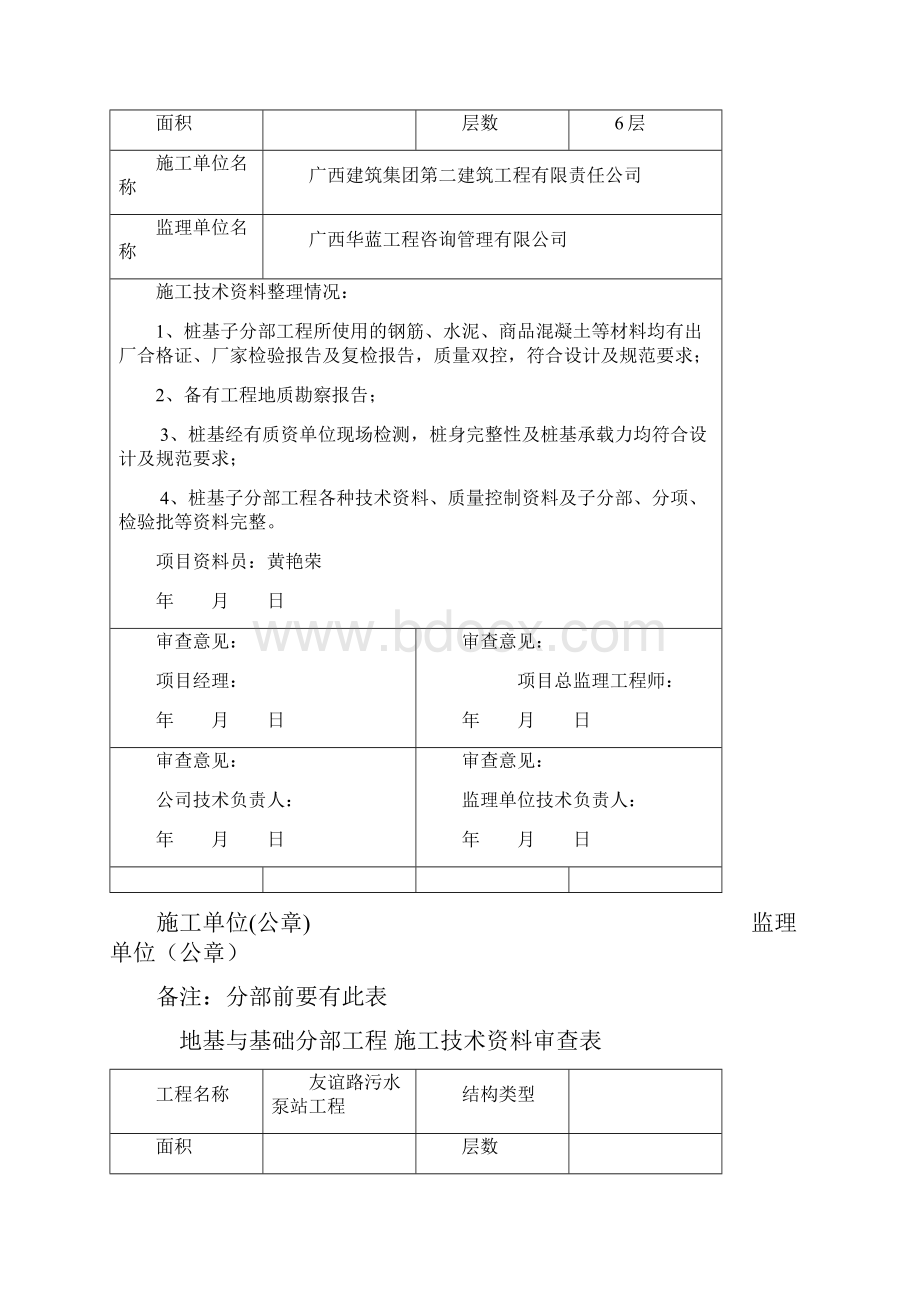 施工技术资料审查表及填写实例.docx_第2页