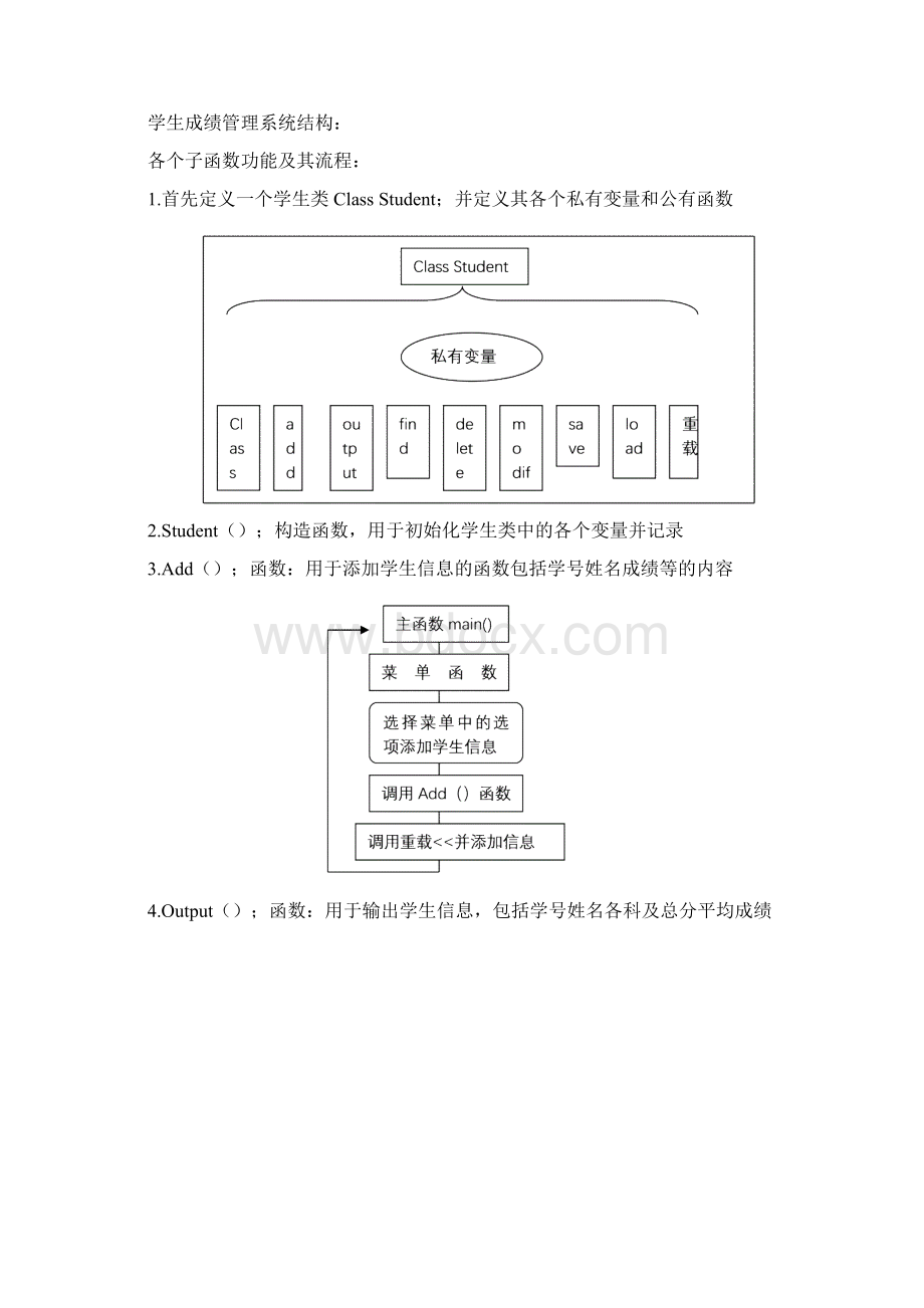 C+简单学生成绩管理系统C++课程设计.docx_第2页