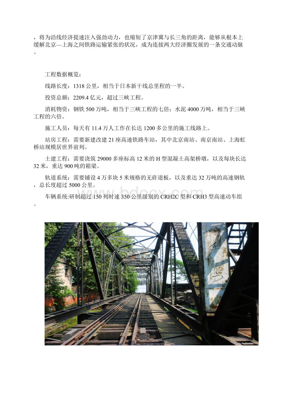 中国京沪高速铁路世界最长的高速铁路项目图来自网络.docx_第2页