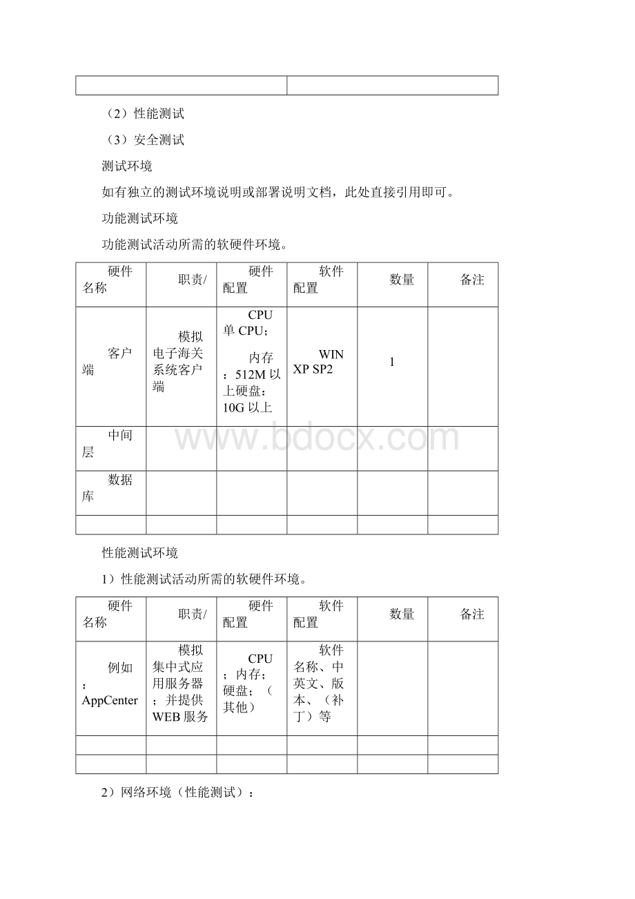 实施方案验收方案和测试方案模板.docx_第3页