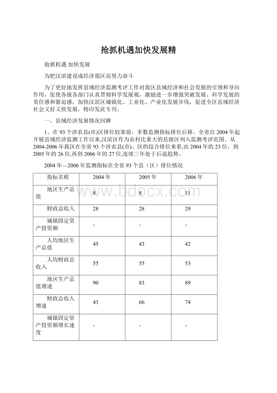 抢抓机遇加快发展精.docx_第1页