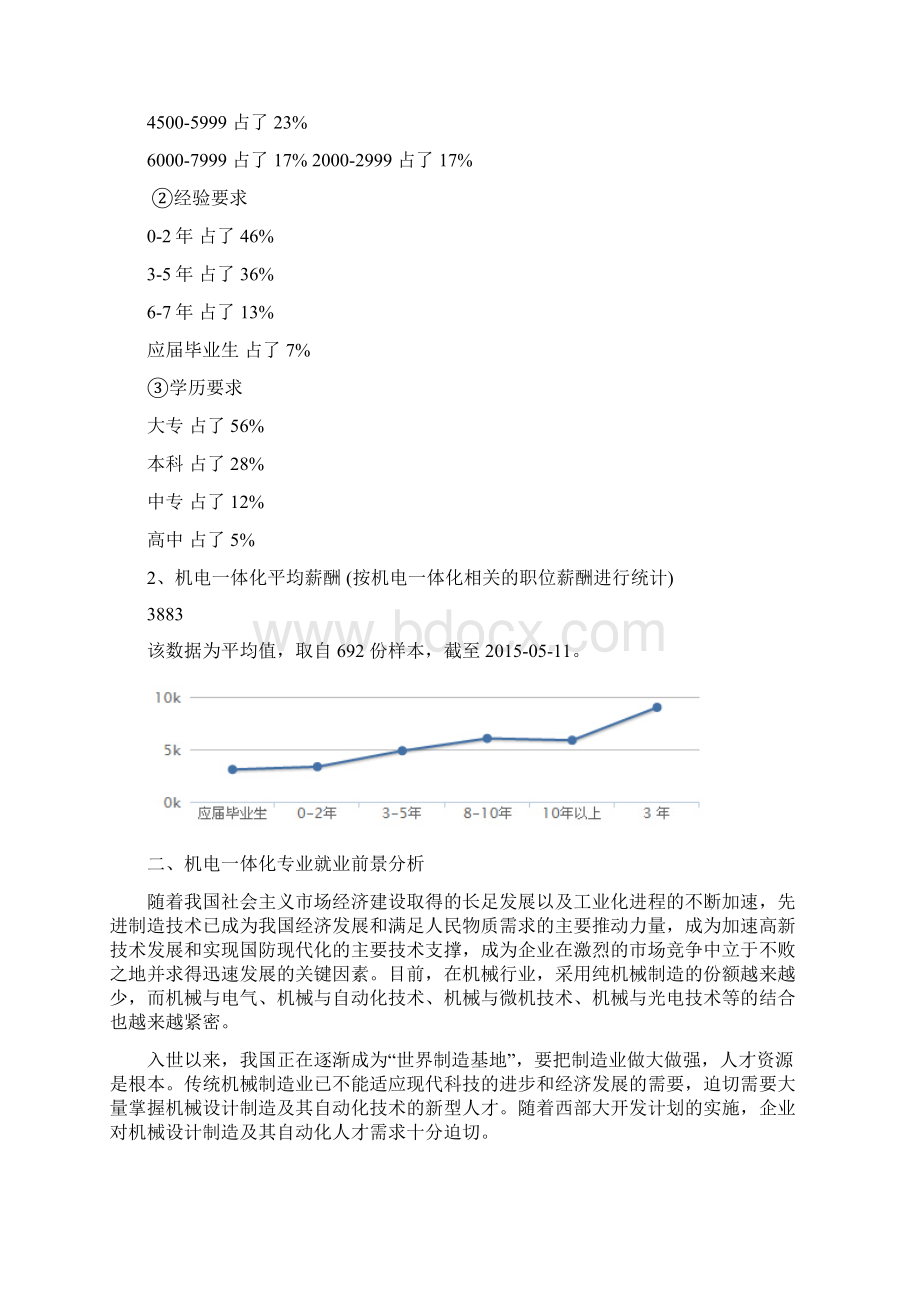 机电体化技术职业生涯规划书.docx_第3页