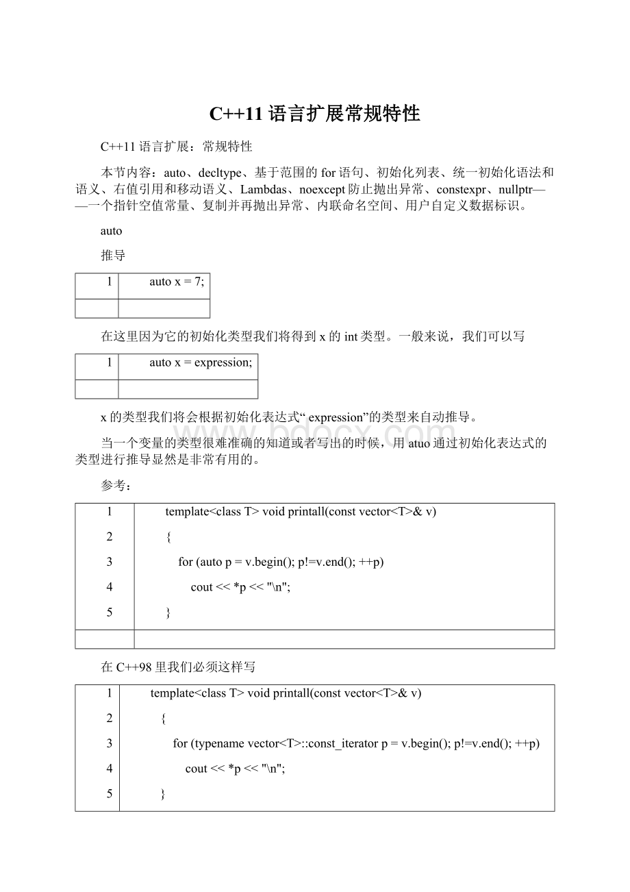 C++11语言扩展常规特性.docx_第1页