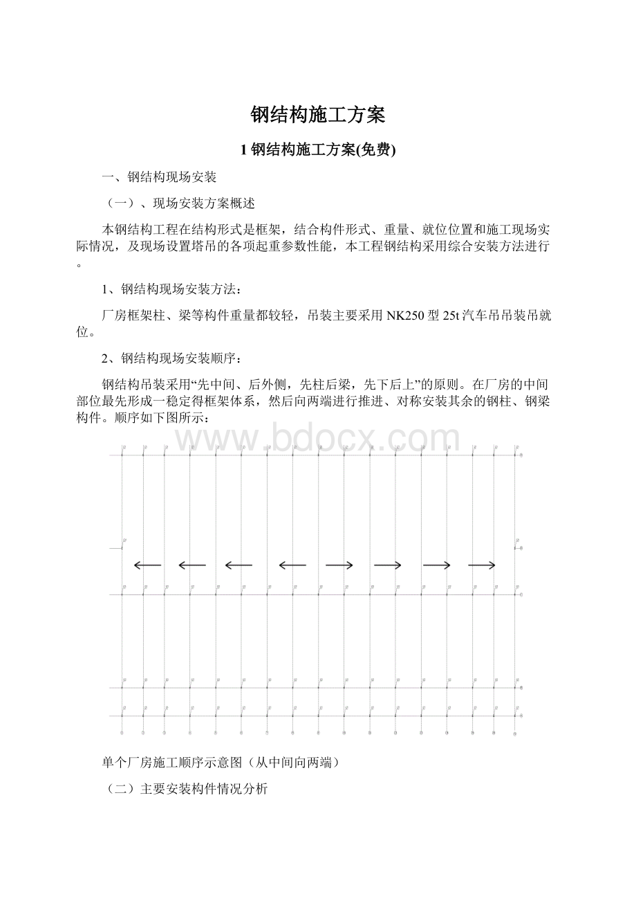 钢结构施工方案.docx