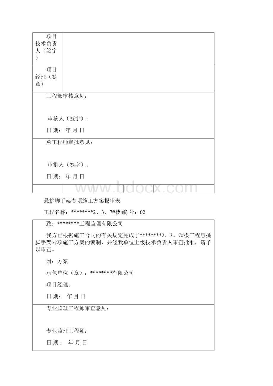 建筑工程悬挑脚手架方案.docx_第2页