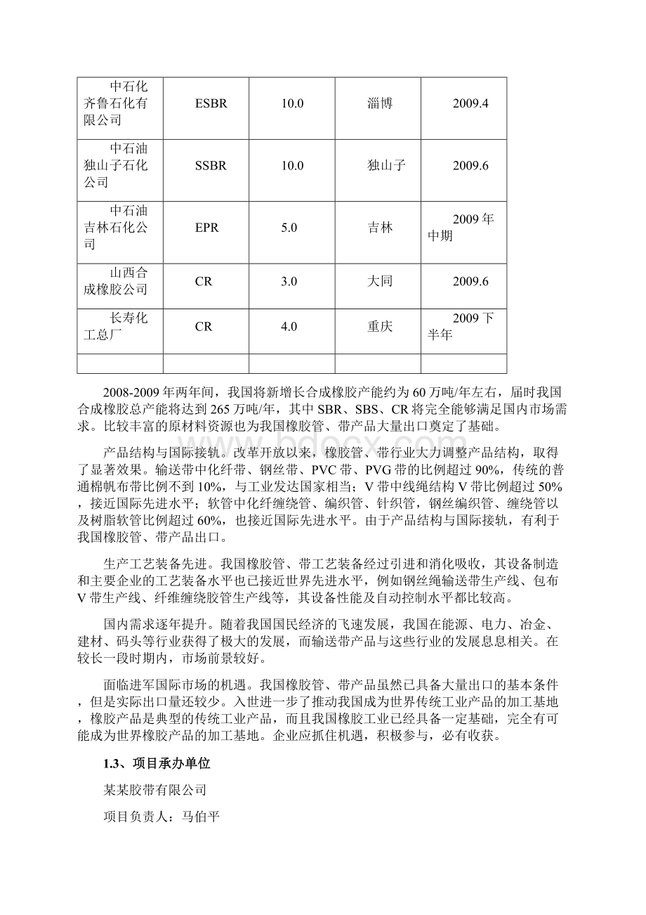 高强力输送带项目可行性研究报告.docx_第3页