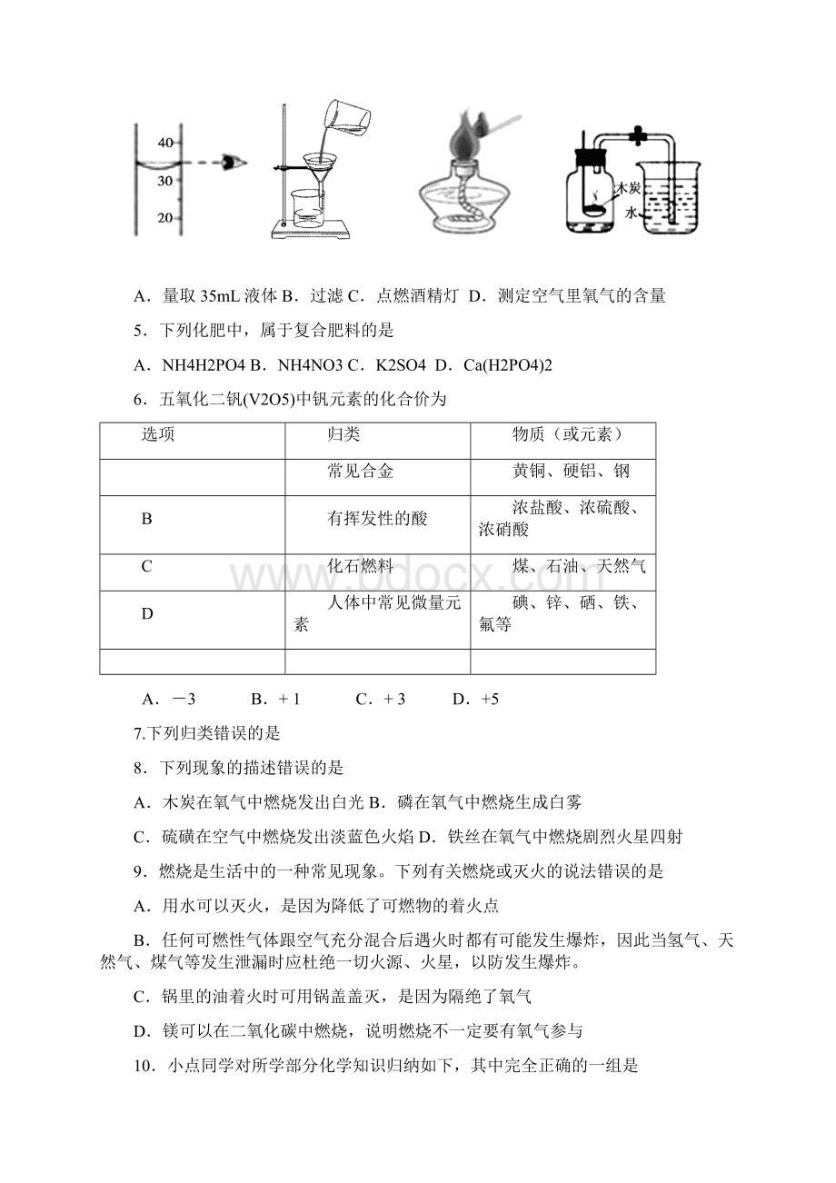 江苏省南京市鼓楼区中考二模化学试题.docx_第2页