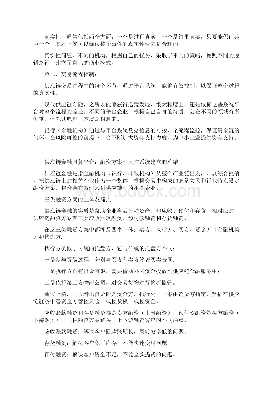 老炮推荐供应链金融服务平台融资方案和系统构建100值得.docx_第3页