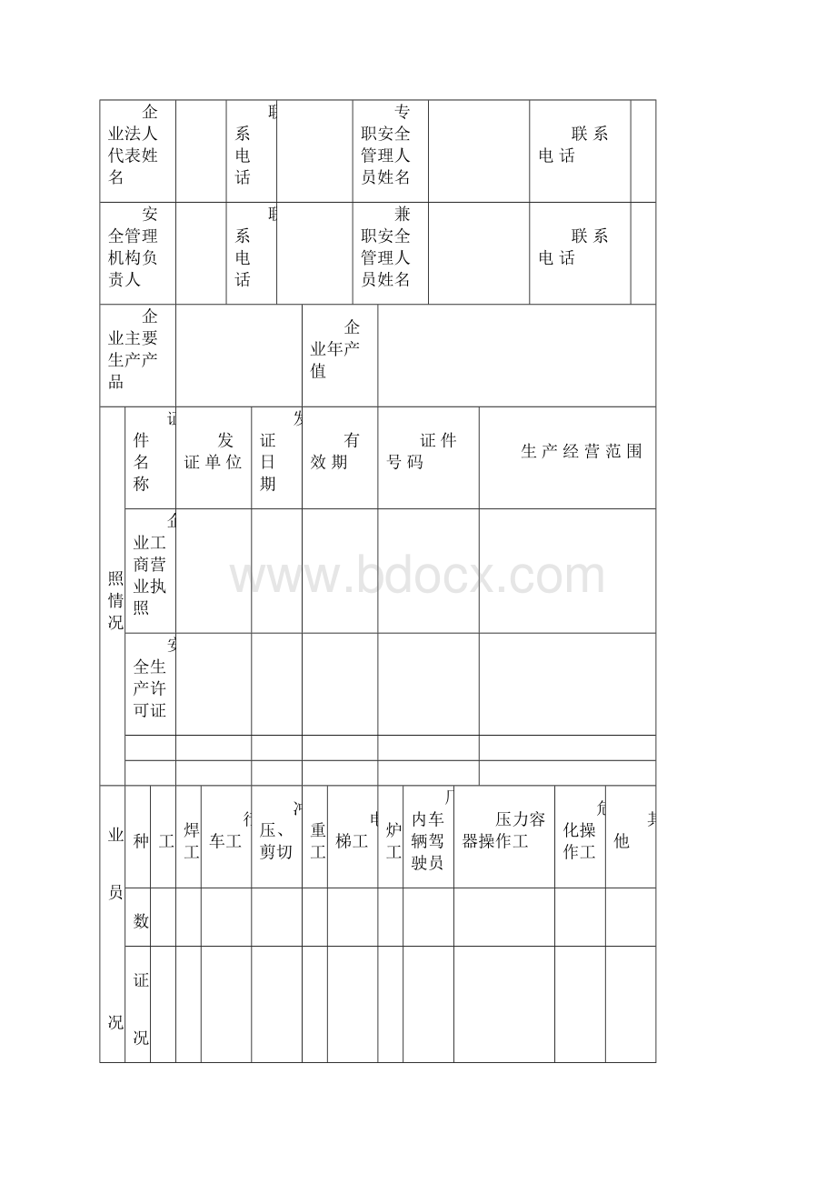 企业标准化安全生产管理台账.docx_第2页