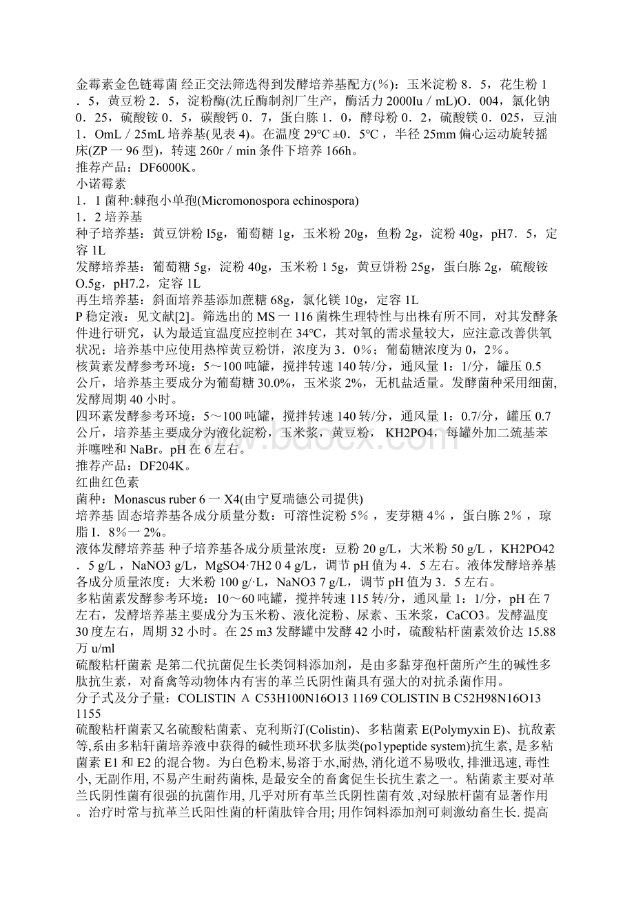 发酵工业产品参考配方汇总.docx_第3页