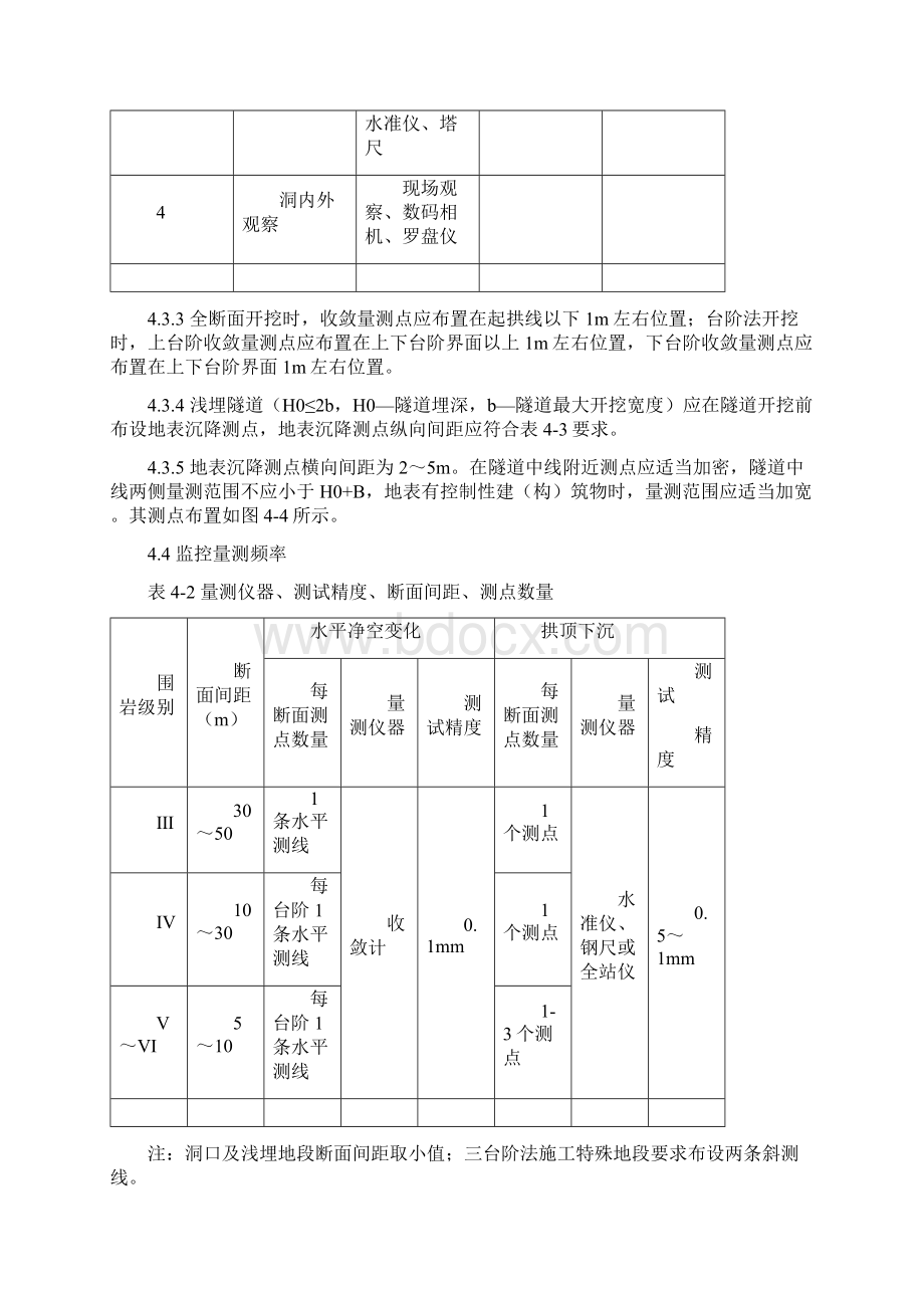 燕庄号隧道监控量测方案.docx_第3页