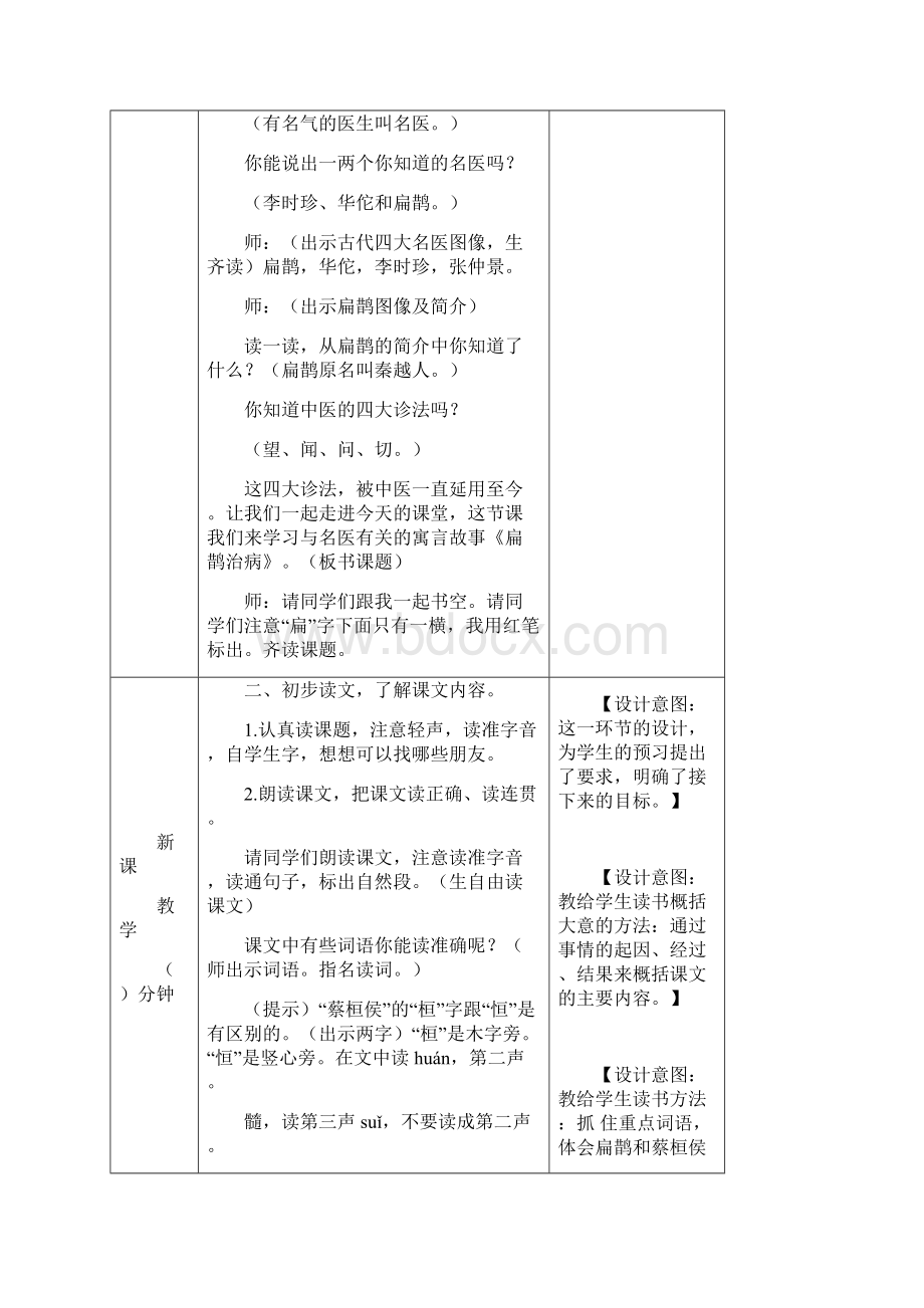 部编版小学四年级上册语文教案第27课故事二则.docx_第2页