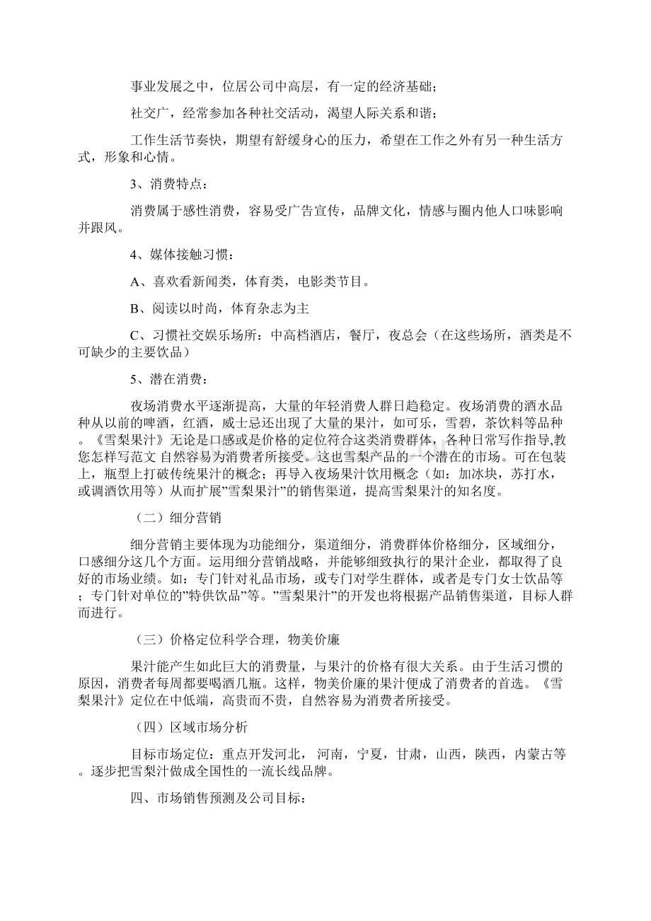 优秀计划方案范文产品项目计划书.docx_第3页