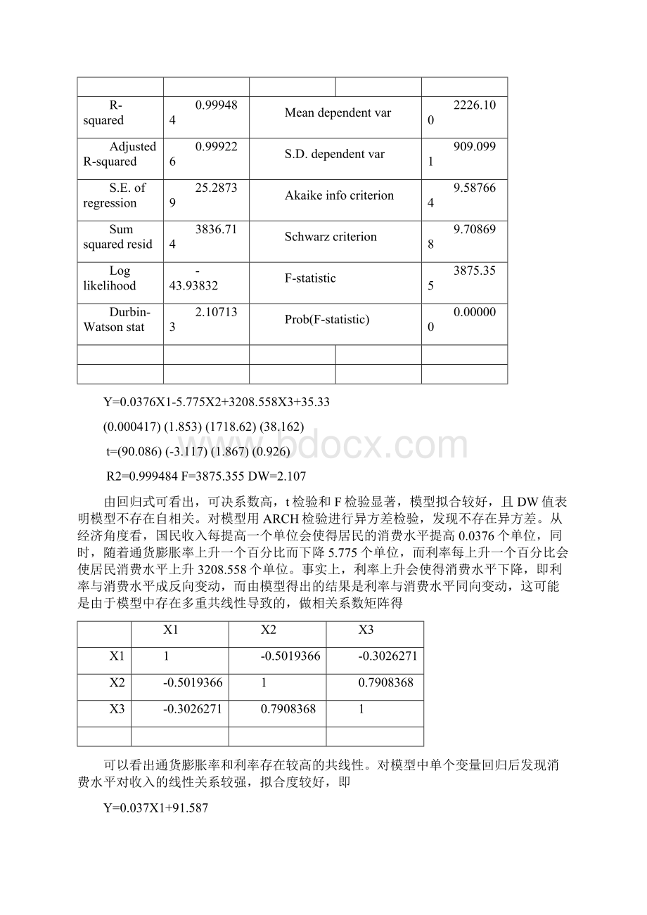 影响居民消费水平的主要因素分析.docx_第3页