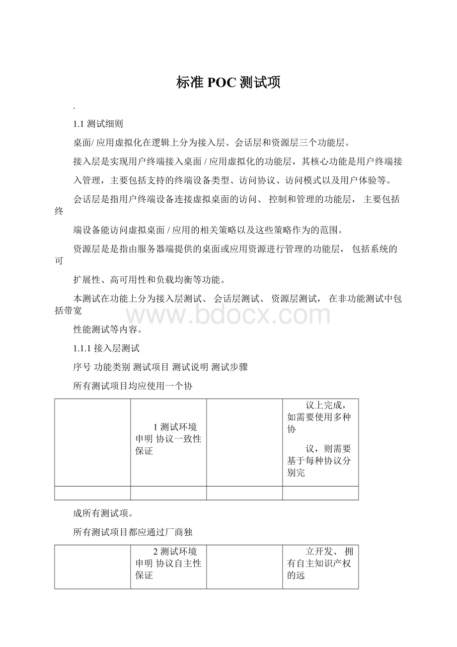 标准POC测试项.docx_第1页