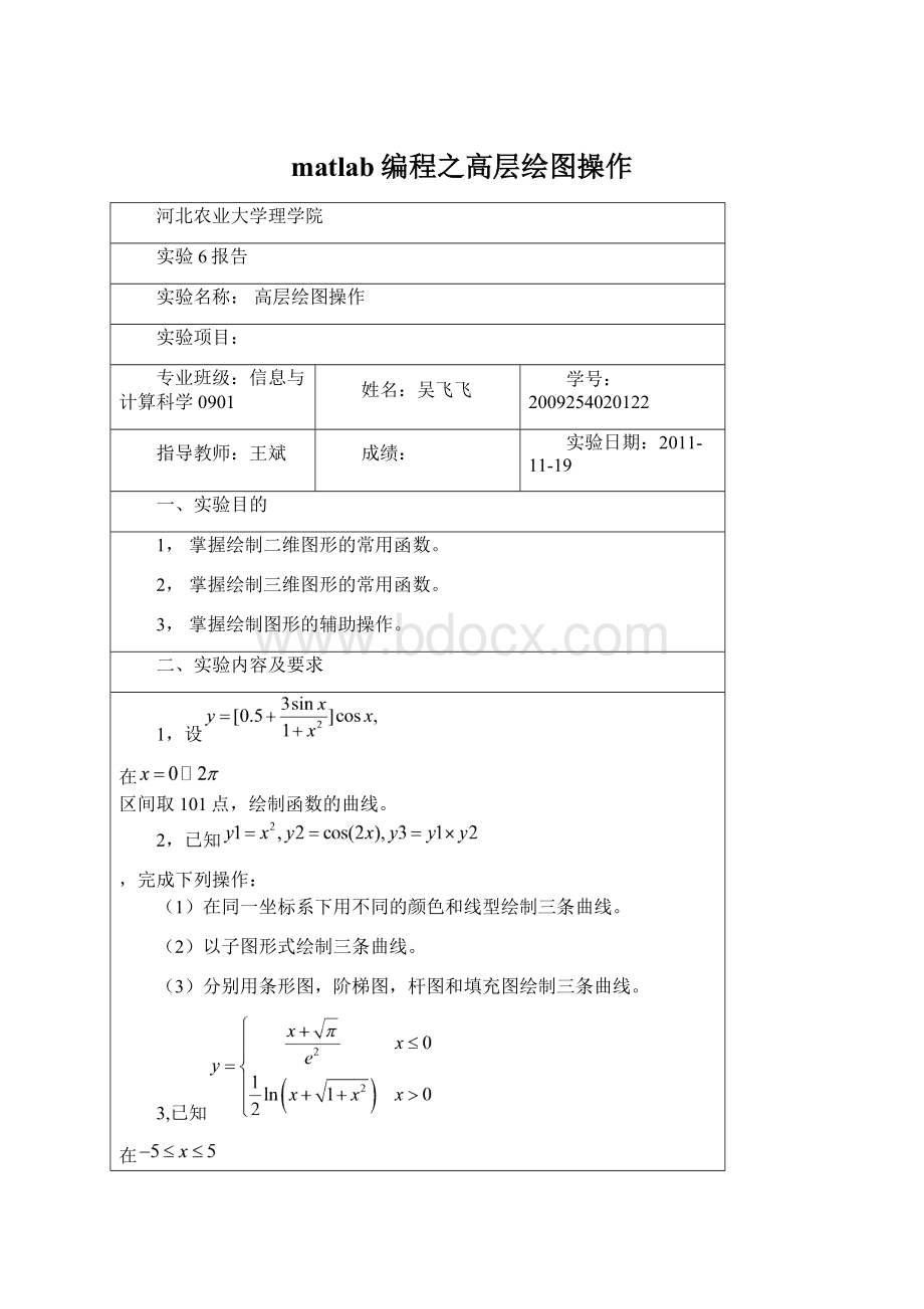 matlab编程之高层绘图操作.docx_第1页